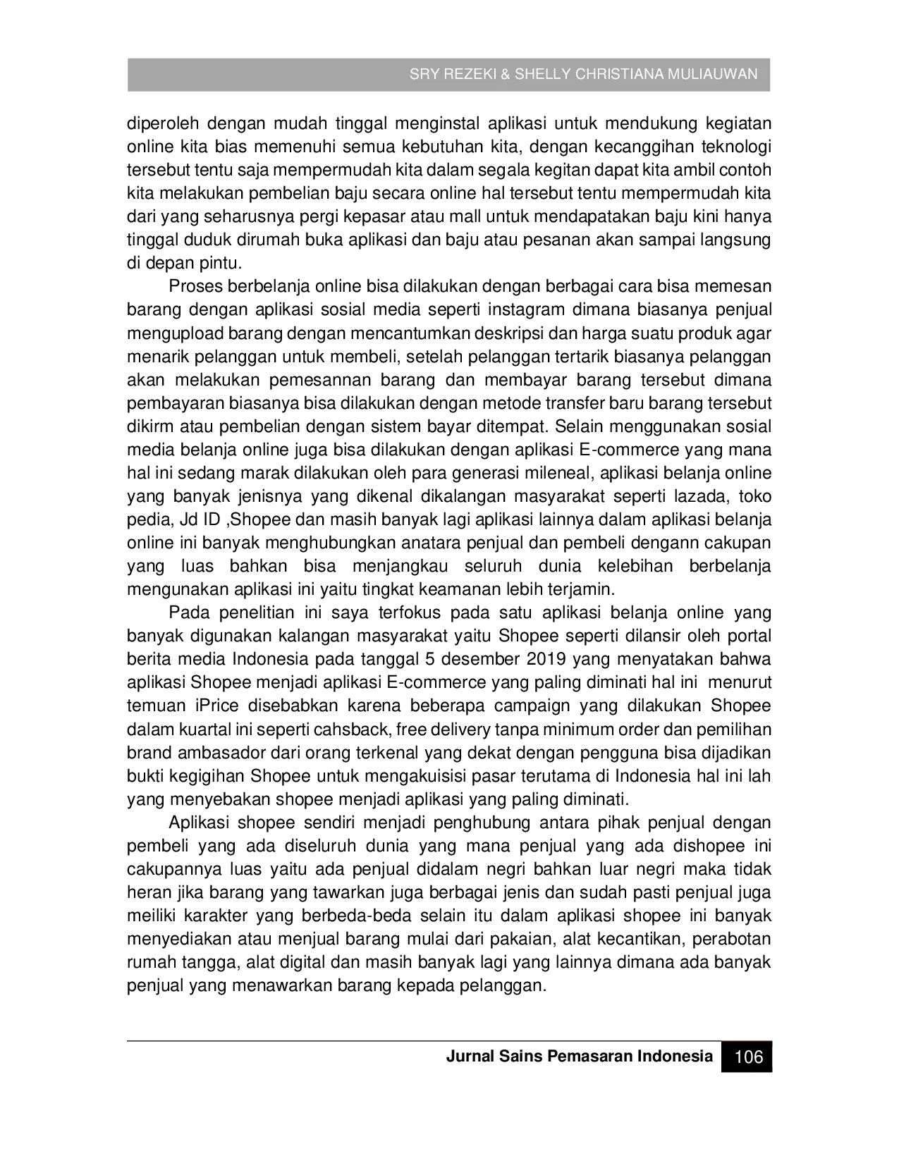 JURIS Analysis Digital Customer Satisfaction in Online Purchase