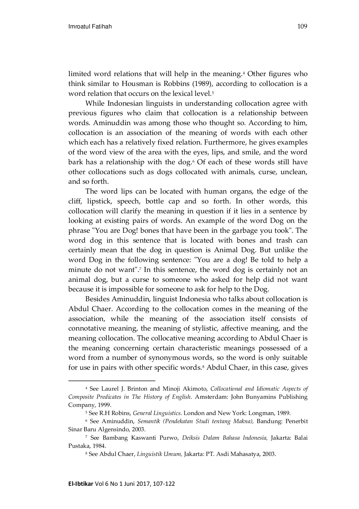 JURIS Application of Collocation in Al Qur an