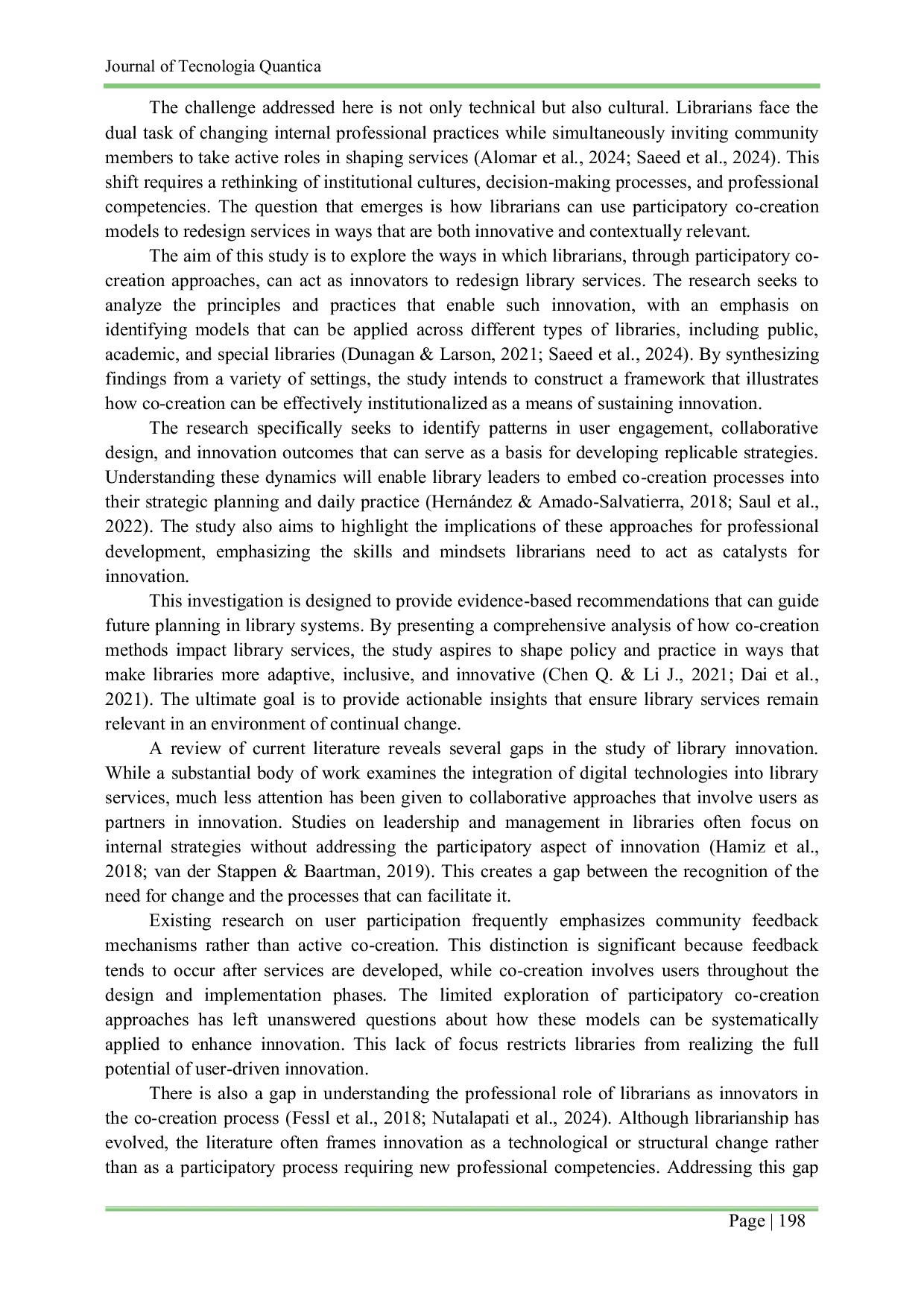 JURIS Librarian as Innovator Redesigning Library Services through Participatory Co Creation Models