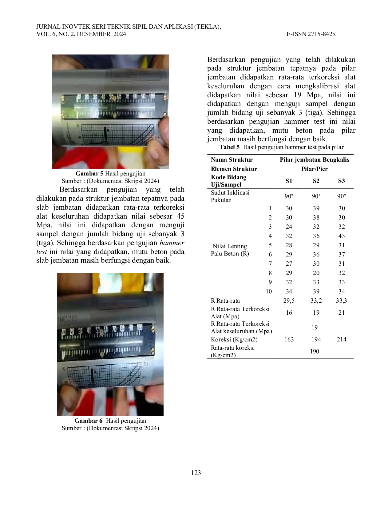 JURIS Penilaian Kondisi Struktur Jembatan Sungai Bengkalis Menggunakan Metode Bridge Manajemen System Jalan Antara Kabupaten Bengkalis Provinsi Riau