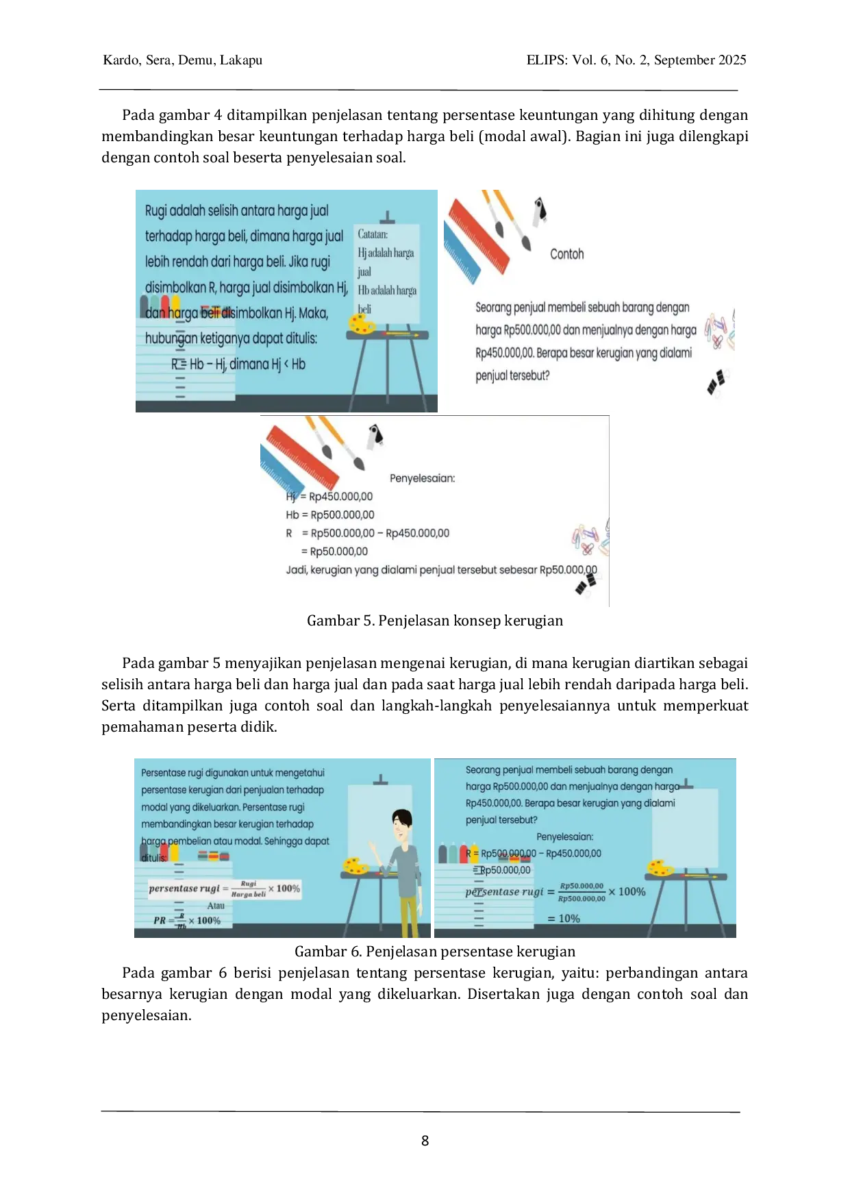 JURIS Pengembangan Awal Video Pembelajaran Interaktif Berbasis Powtoon Tahap Define dan Design pada Materi Aritmatika Sosial