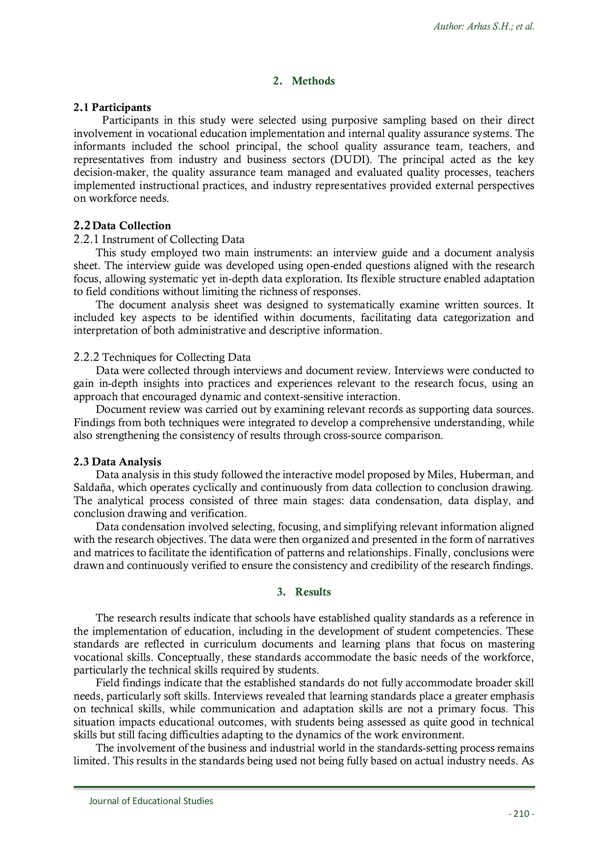 JURIS Bridging the Skills Gap The Impact of Internal Quality Assurance on Educational Outcomes