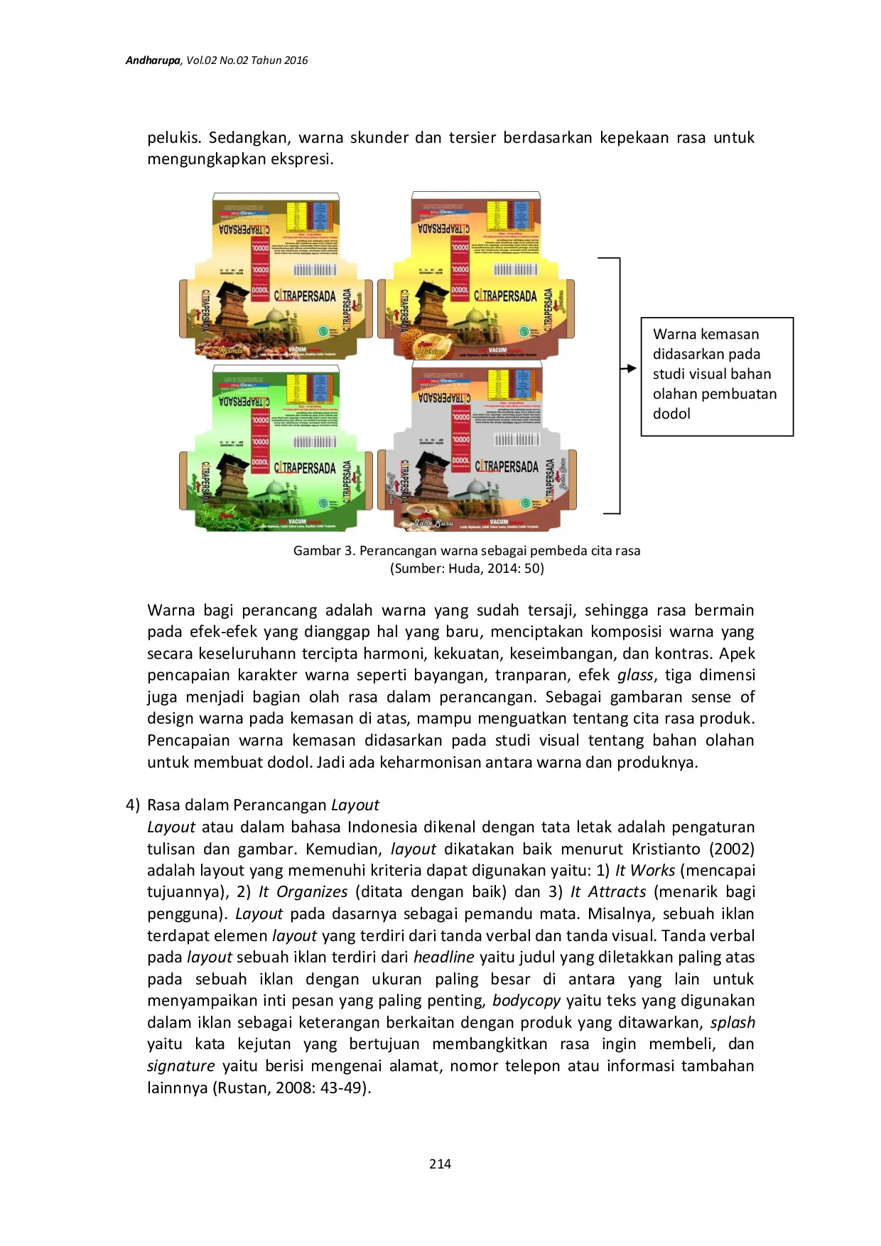 JURIS Pencapaian Sense of Design dalam Perancangan Desain Komunikasi Visual