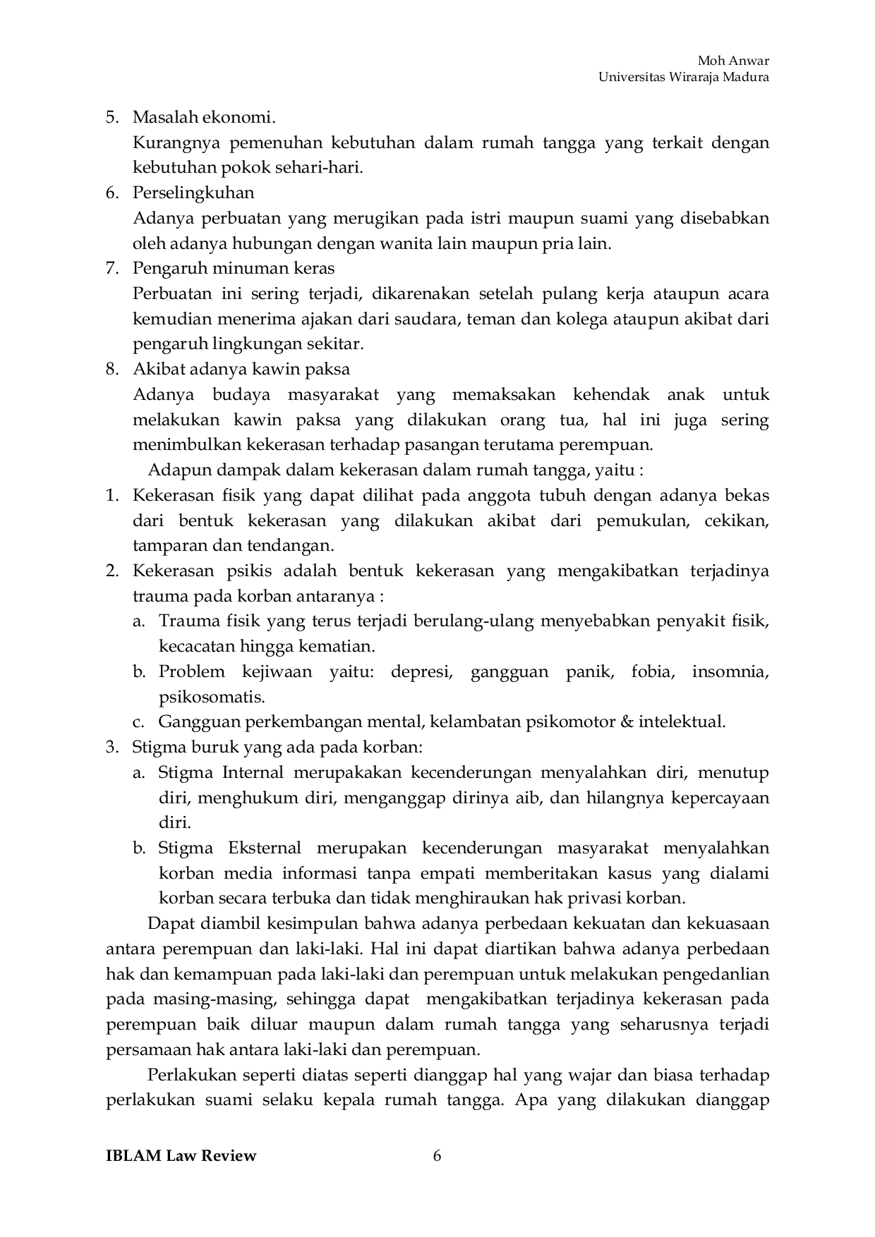 JURIS Penanggulangan Kekerasan Dalam Rumah Tangga Terhadap Perempuan