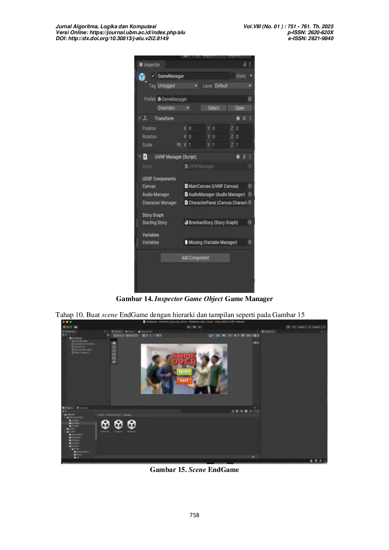 JURIS Pengembangan Game Visual Novel Brenhan Success Story Menggunakan Metode Multimedia Development Life Cycle