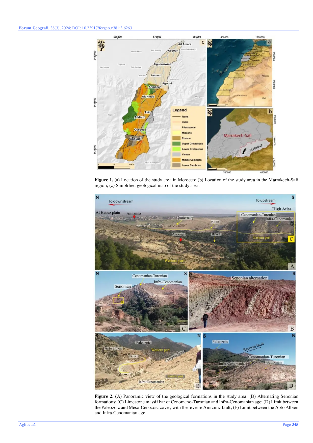 JURIS Modelling of Soil Erosion Susceptibility Using the Multi Influencing Factor Method in the Amizmiz Basin Morocco