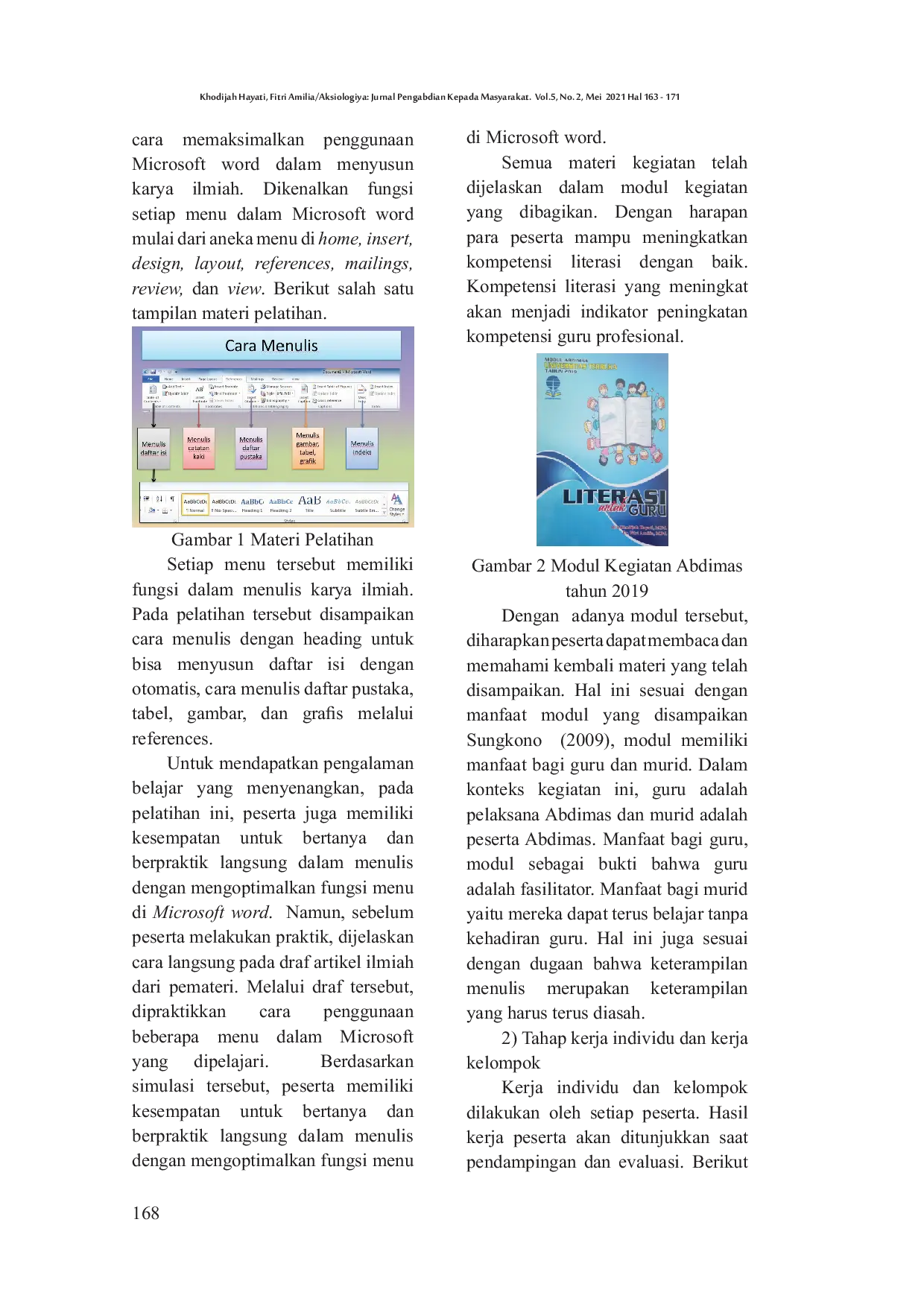 JURIS Optimalisasi Keterampilan Menulis Pada Guru