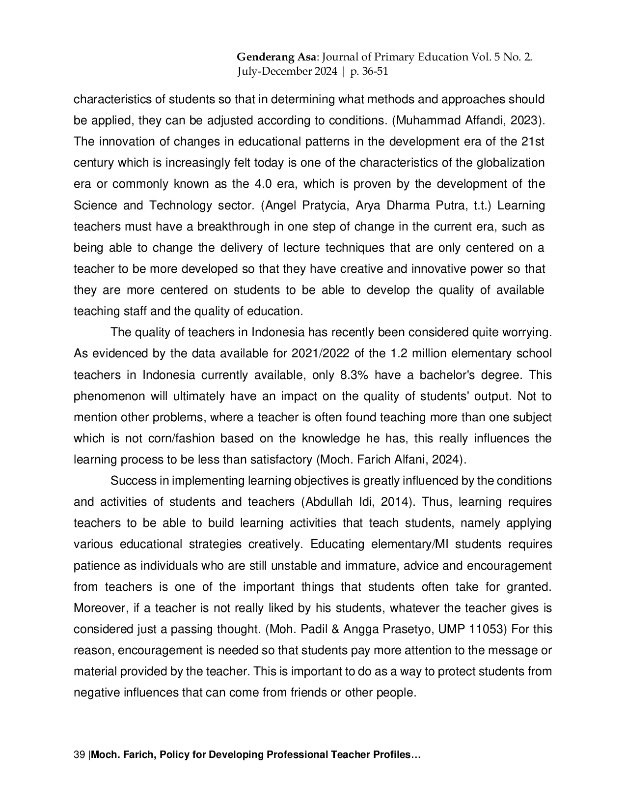 JURIS Policy for Developing Professional Teacher Profiles in 21st Century Learning in MI SD