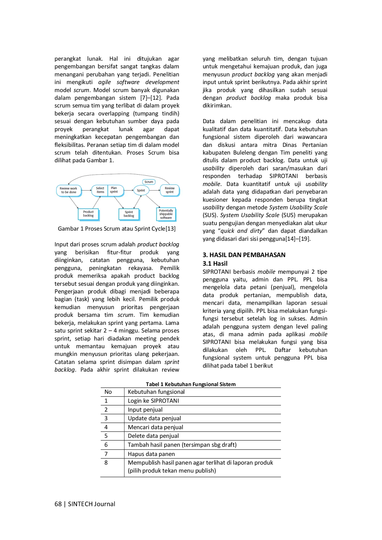 JURIS Pengembangan Aplikasi Mobile Sistem Informasi Produk Pertanian Kabupaten Buleleng