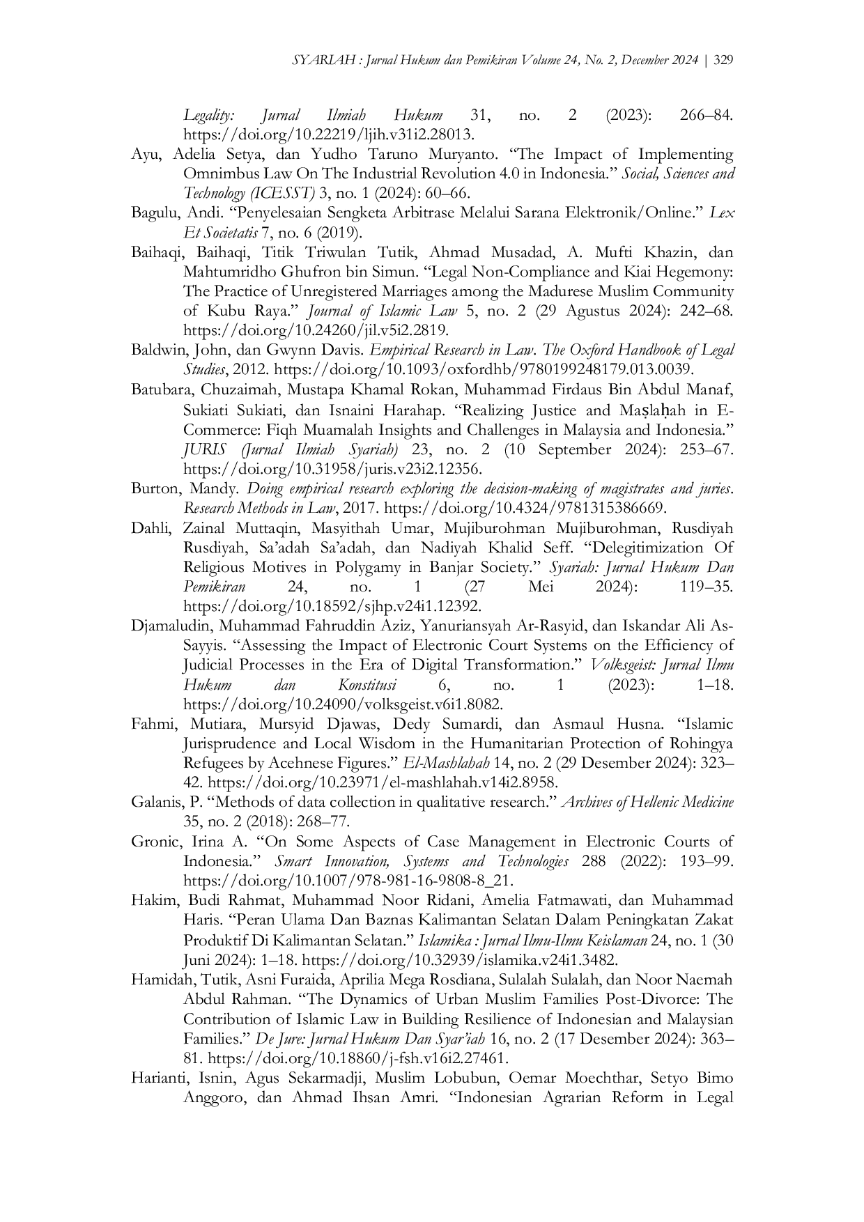 JURIS Digitalisasi Peradilan di Indonesia Tengah Studi Implementasi E Court dan E Litigasi di Pengadilan