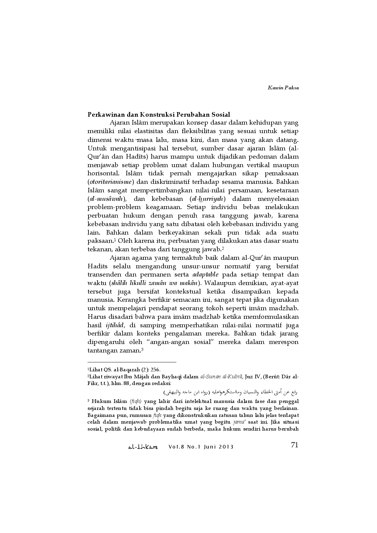 juris KAWIN PAKSA Sebuah Hegemoni Laki laki atas Perempuan