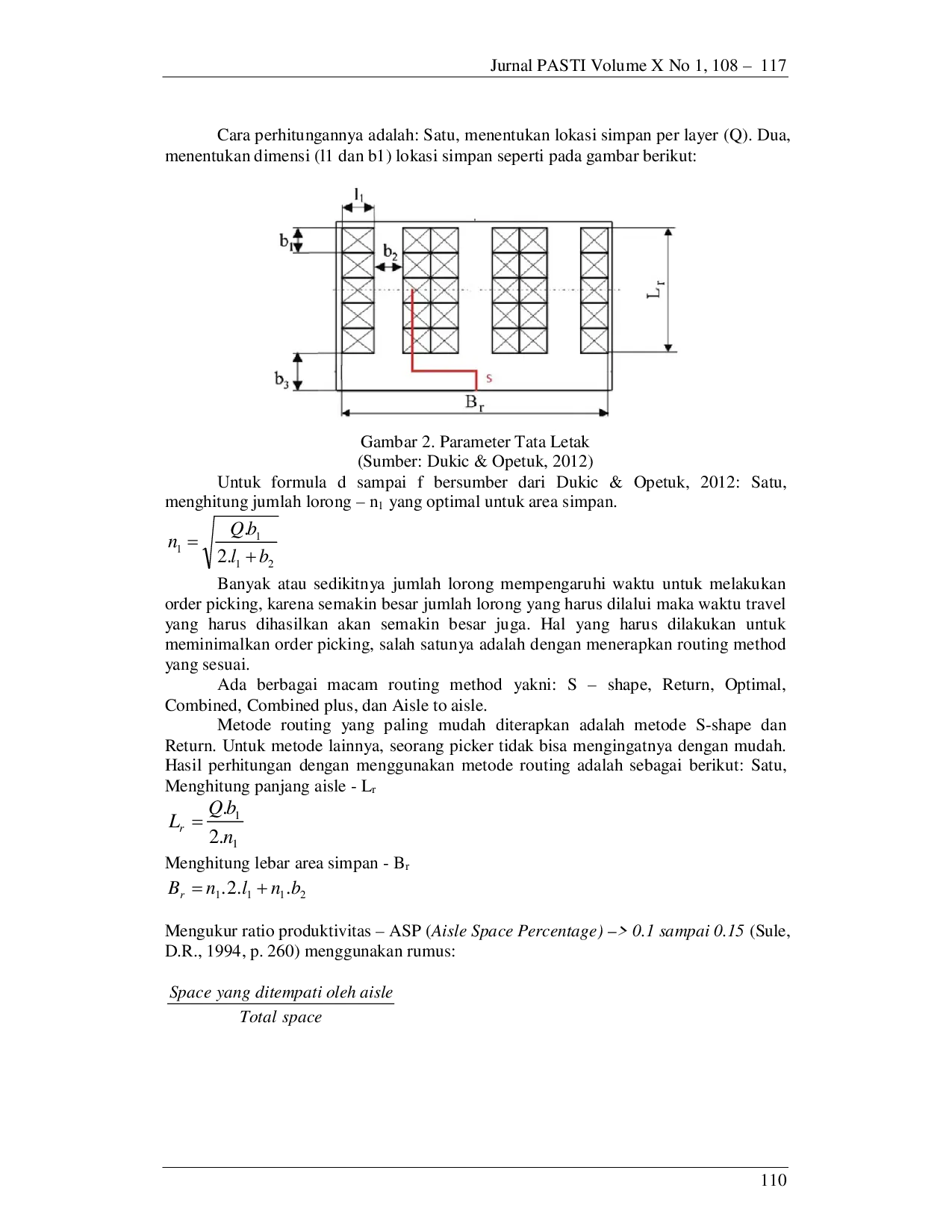 JURIS OPTIMALISASI TATA LETAK GUDANG AREA SIMPAN STUDI KASUS DI PT GMS