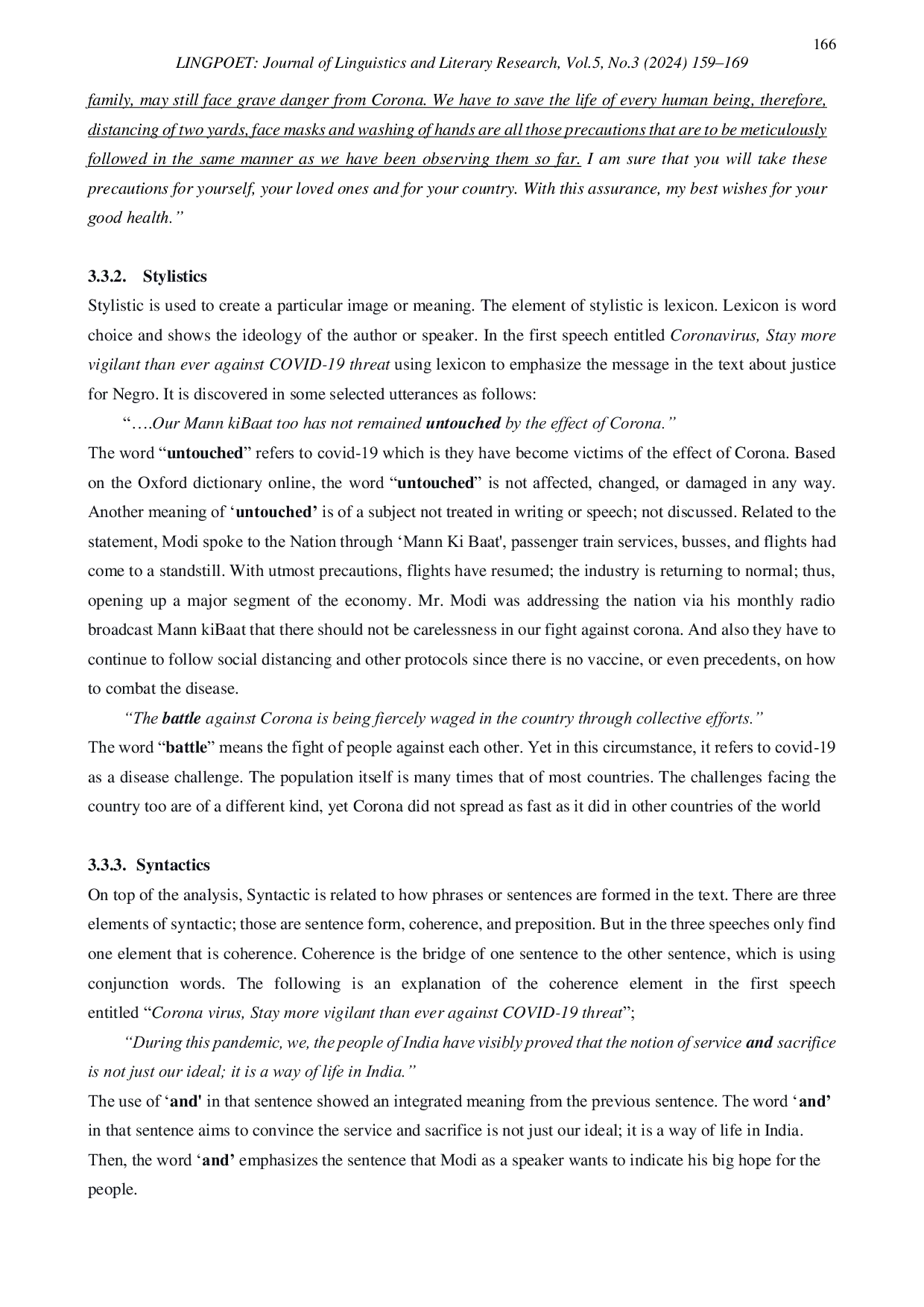 JURIS Ideology in Narendra Modi s Speech A Critical Discourse Analysis