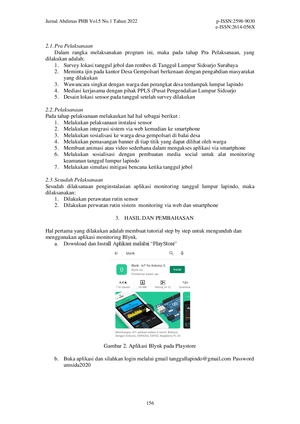 juris Sosialisasi Aplikasi Monitoring Keamanan Tanggul Lapindo via Smartphone di Desa Gempolsari