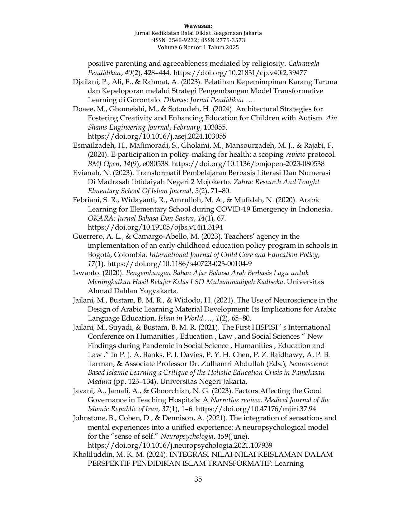 JURIS Pendidikan Transformatif Di Era Digital Optimalisasi Perubahan Mindset Siswa Menggunakan Trello Dalam Materi Ismuba