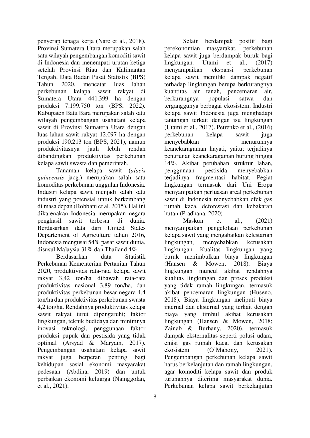 JURIS STRATEGI PENINGKATAN PENDAPATAN PETANI KELAPA SAWIT RAKYAT DI KECAMATAN PULO BANDRING KABUPATEN ASAHAN Agrisentrum