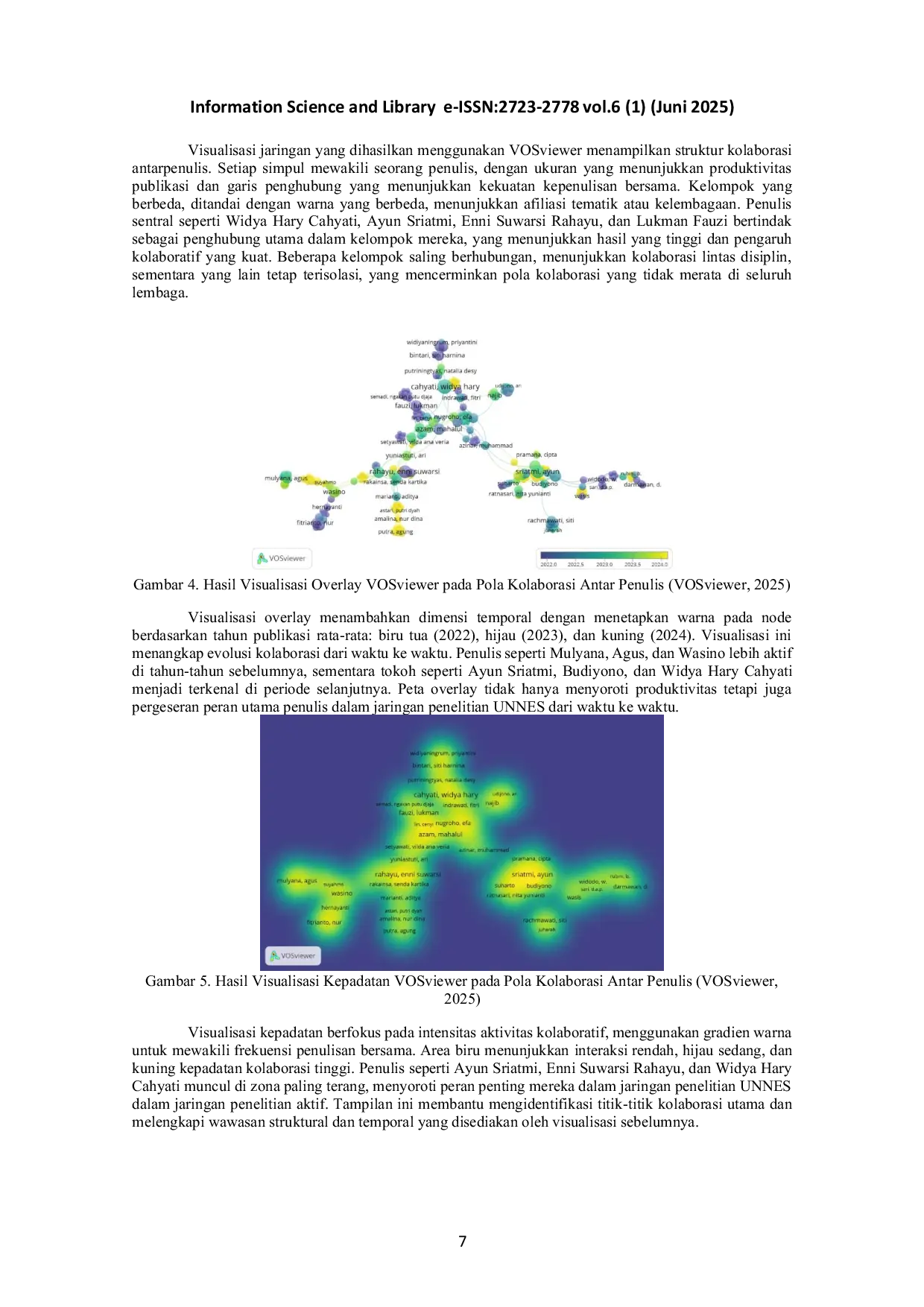 JURIS Mapping Tren Riset Jurnal UNNES Terindeks Scopus Menggunakan Analisis Bibliometrik