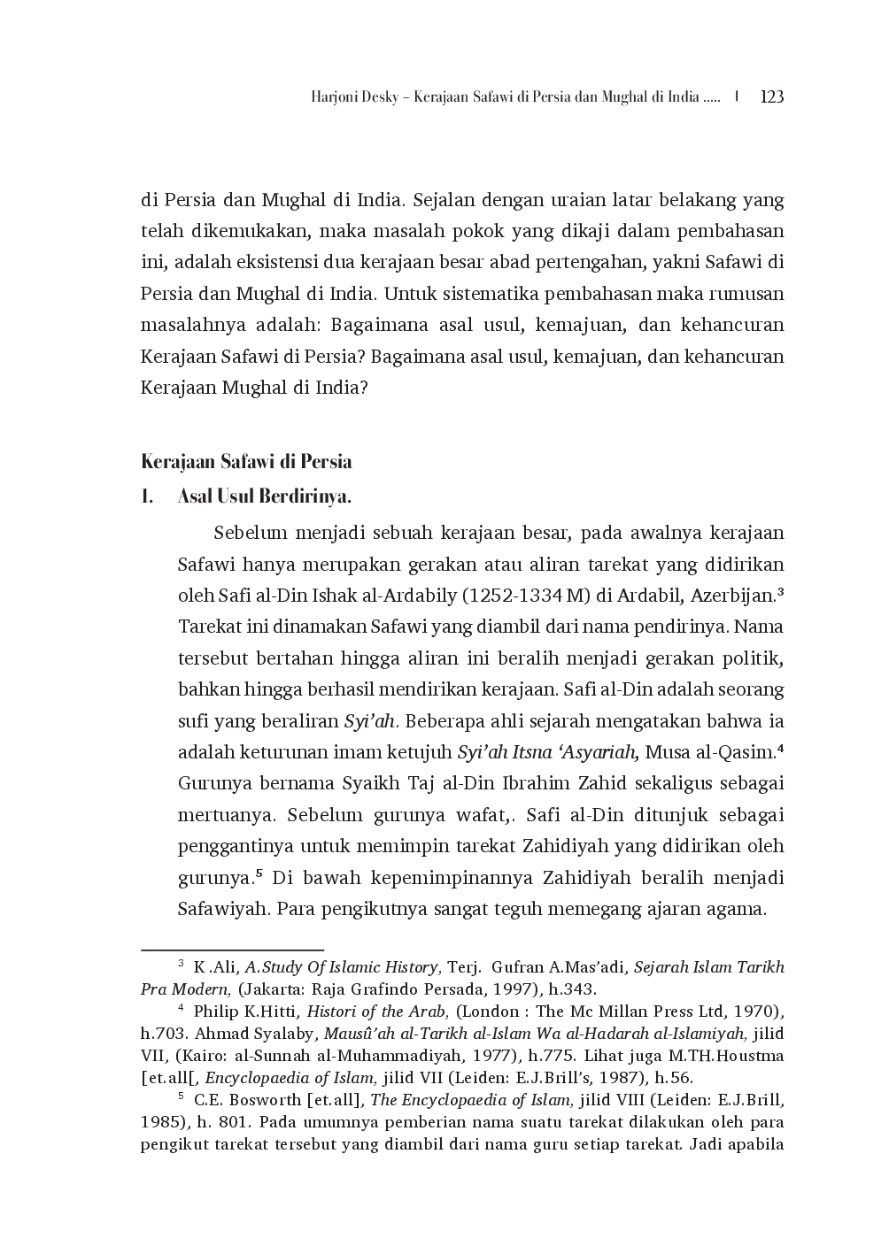 juris Kerajaan Safawi Di Persia dan Mhugal India Asal Usul Kemajuan dan Kehancuran