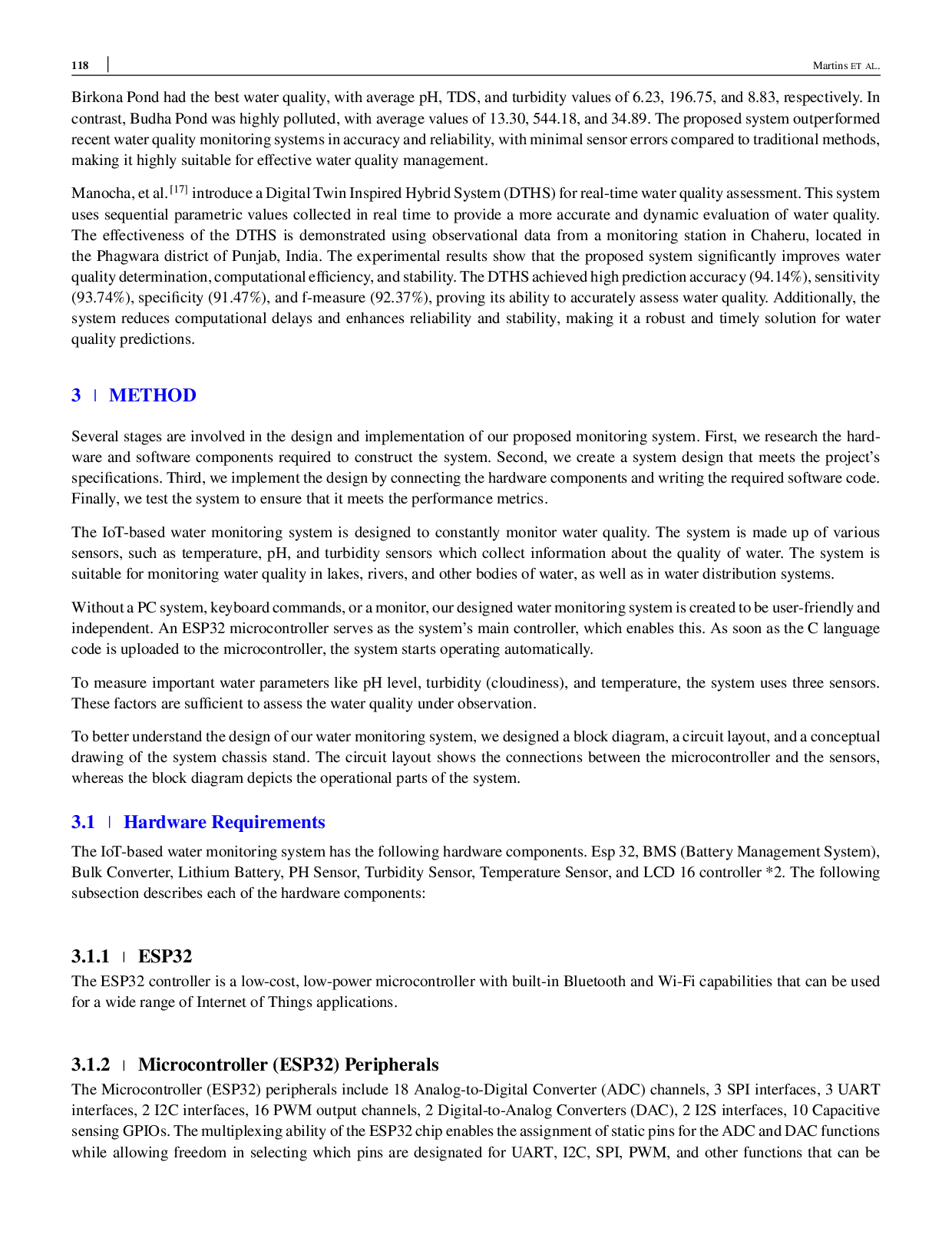 JURIS Assessing Water Quality in Nigerian Villages An IoT Based Monitoring of Three Rivers