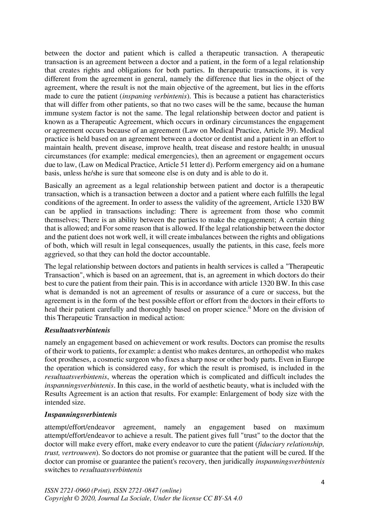 juris Informed Consent on Medical Action in the Beauty Sector Based on Legal Review