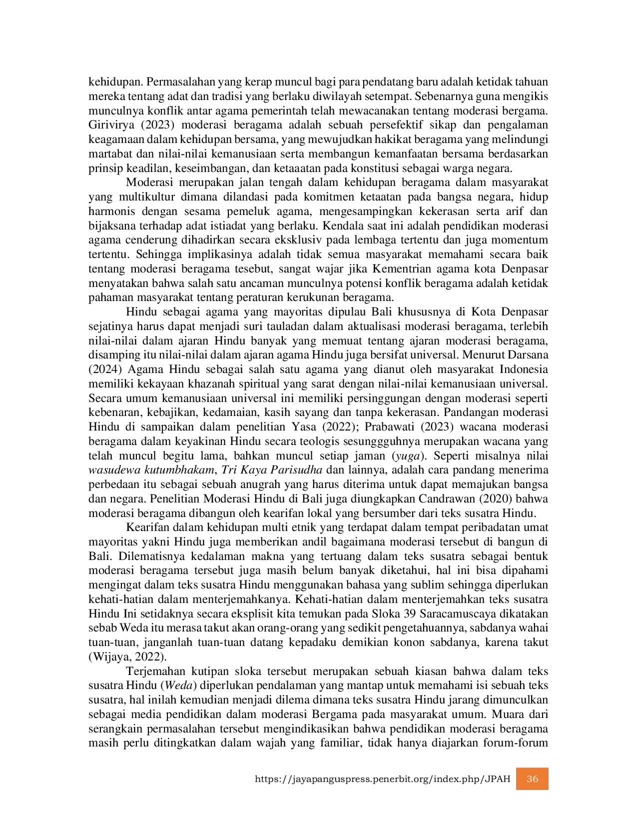 JURIS Pengembangan Komik Digital Sebagai Media Pendidikan Moderasi Beragama Berbasis Teks Susastra Hindu di Kota Denpasar