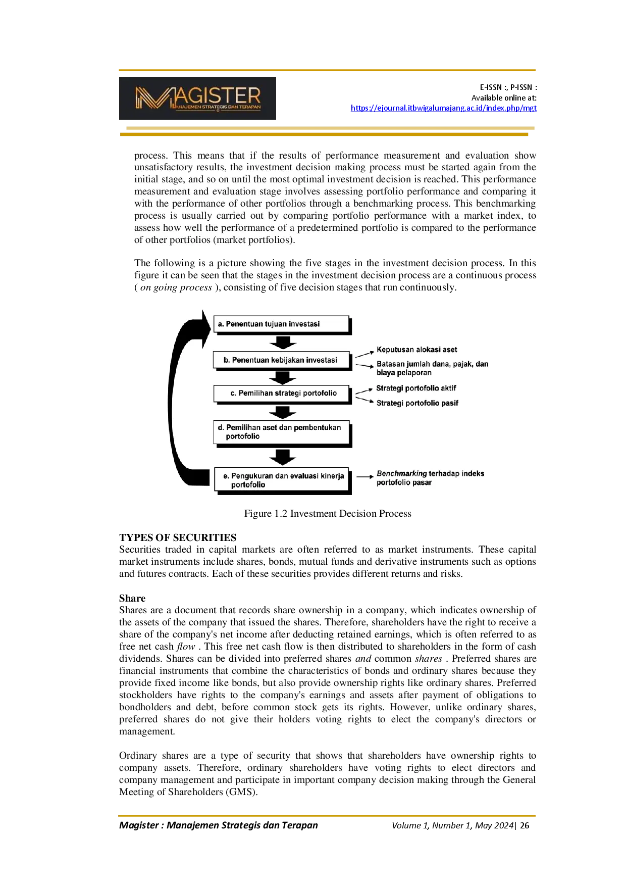 juris Effective Investment Strategies Understanding The Investment Process and Types of Securities