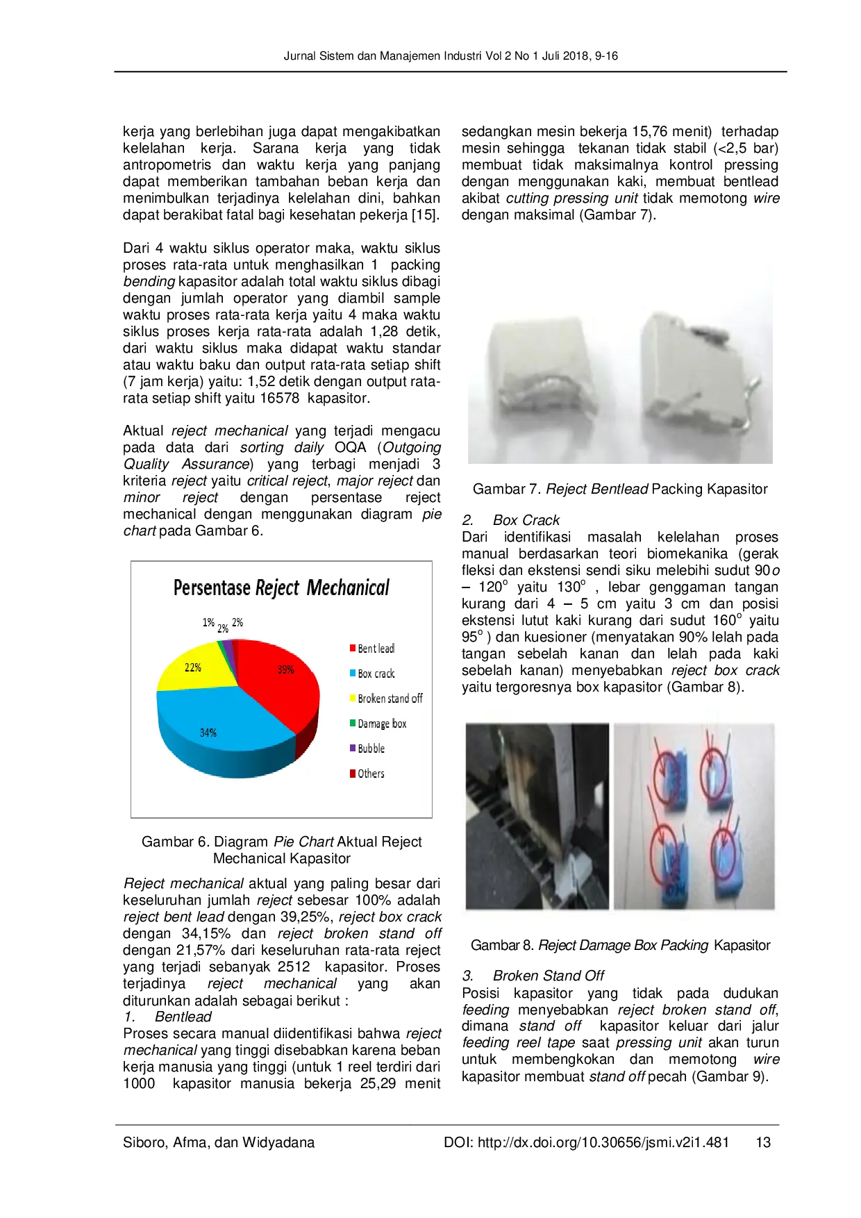 juris Perancangan Mesin Bending untuk Menurunkan Reject Mechanical Packing Kapasitor