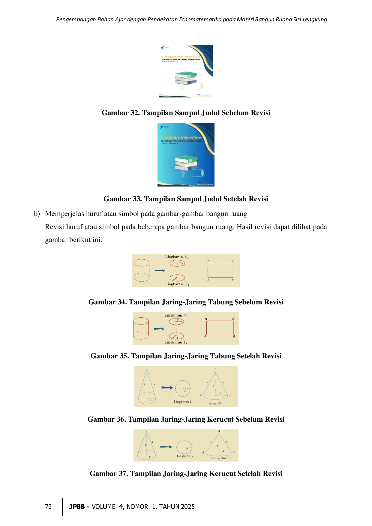 juris Pengembangan Bahan Ajar dengan Pendekatan Etnomatematika pada Materi Bangun Ruang Sisi Lengkung