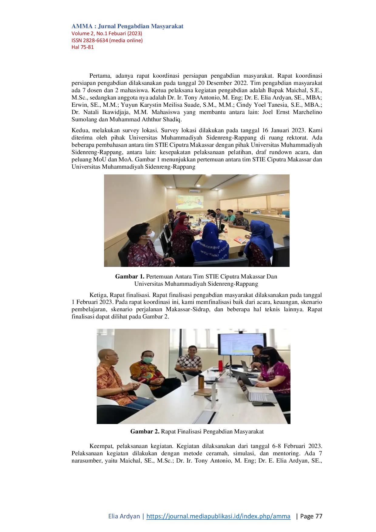 JURIS Pengembangan Pendidikan Kewirausahaan di Universitas Muhammadiyah Sidenreng Rappang Pendekatan Teori Efektuasi dan Business Model Canvas