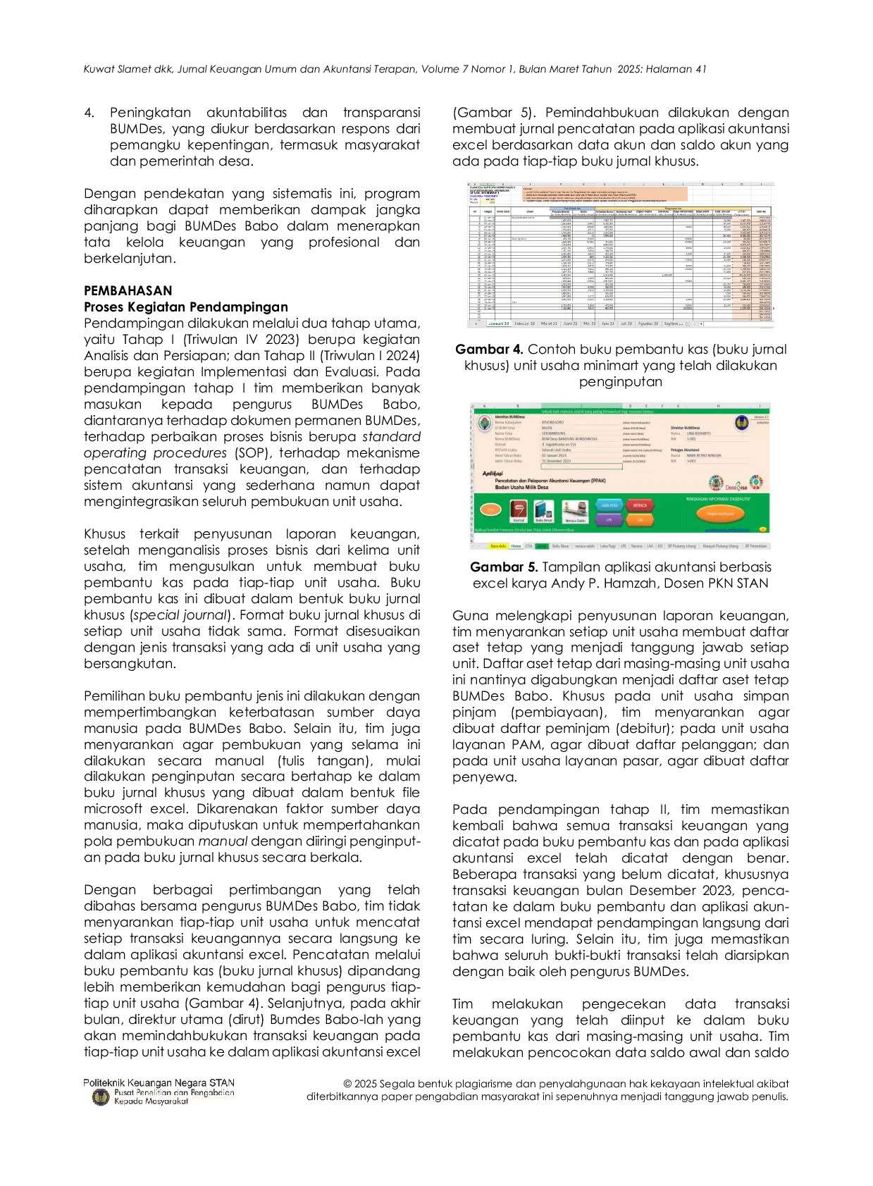 JURIS Pendampingan BUMDes Babo dalam Menyusun Laporan Keuangan Auditable dan Kepatuhan Perpajakan