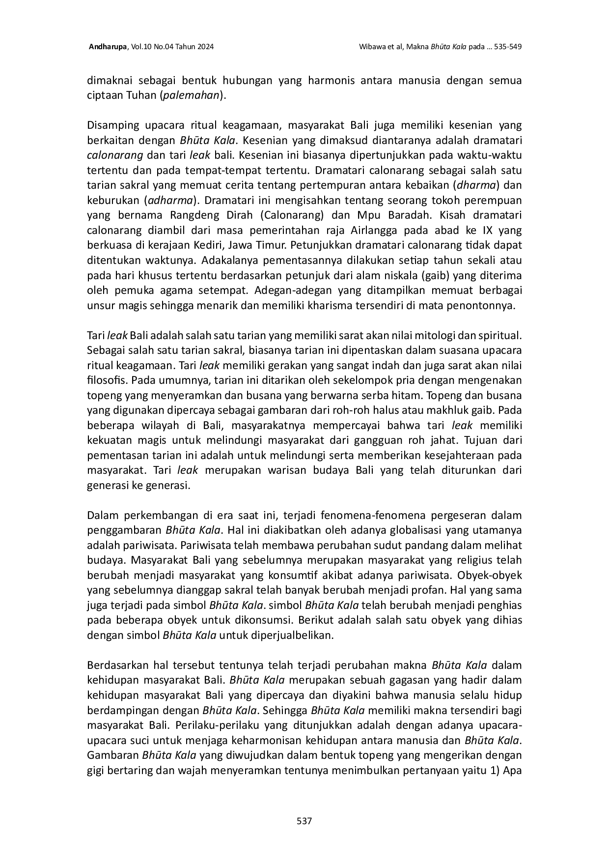 JURIS Makna Bhta Kala pada Desain Kemasan Kopi Leak Bali di Bali