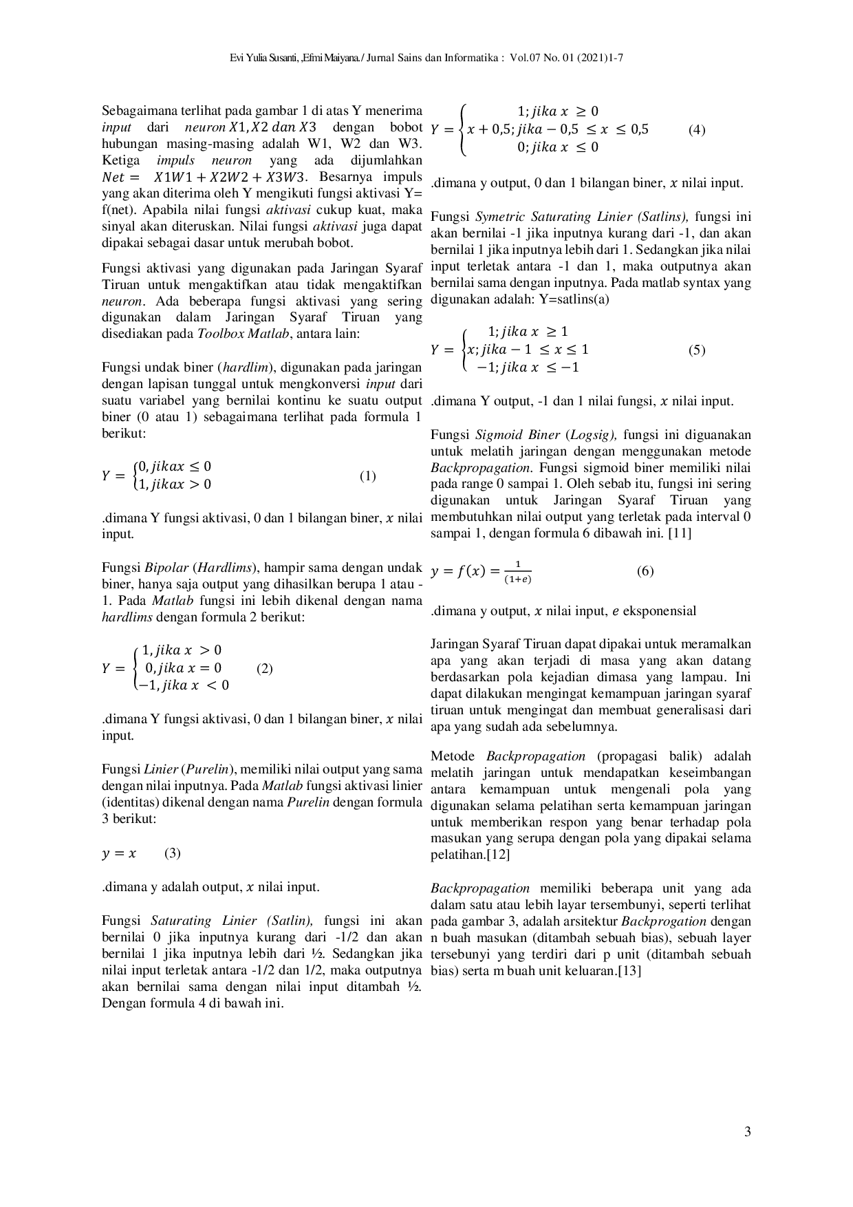 JURIS Pemanfaatan Ann Untuk Prediksi Penjualan Online Industri Rumahan Selama Pandemi Covid 19