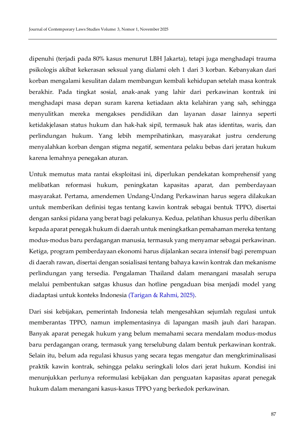 JURIS Fenomena Kawin Kontrak di Jabal Puncak Perspektif Hak Asasi Manusia dan Pencegahan Tindak Pidana Perdagangan Orang sebagai Isu Hukum Kontemporer