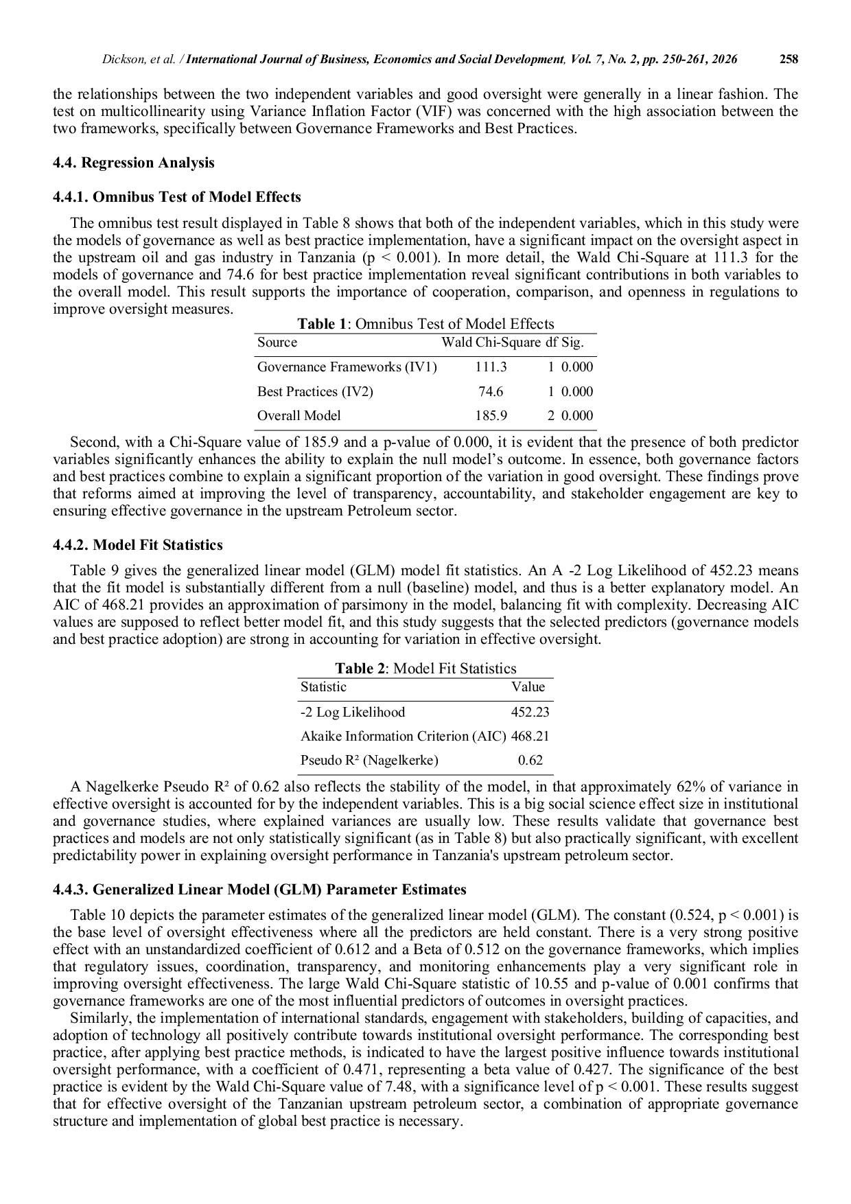 JURIS Assessing Governance Frameworks for Effective Oversight of Upstream Petroleum Operations Adopting Best Practices in Tanzania s Sector Governance