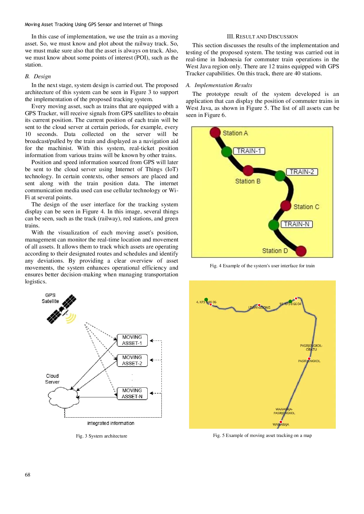 JURIS Moving Asset Tracking Using GPS Sensor and Internet of Things