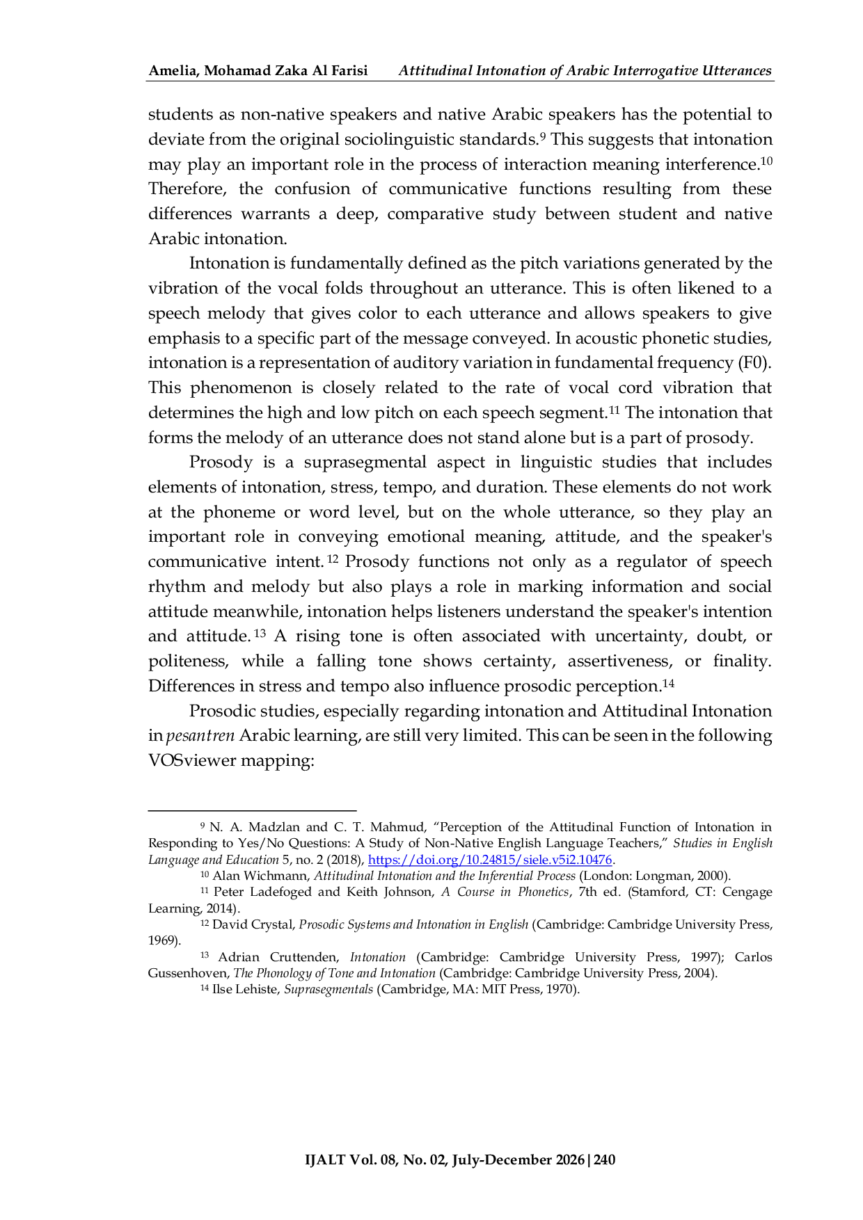 JURIS Attitudinal Intonation of Arabic Interrogative Utterances among Sundanese Students at Islamic Boarding School