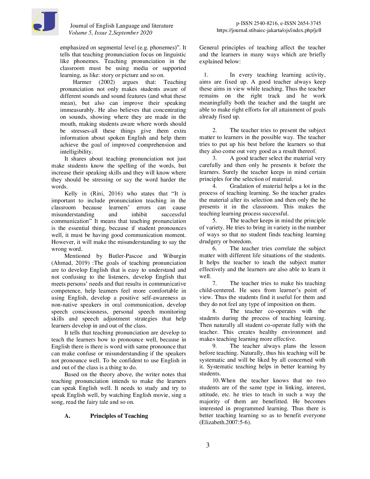 JURIS Arfani IMPROVING ENGLISH PRONUNCIATION SKILL THROUGH THUMBELINA AND PINOCCHIO FAIRY TALES