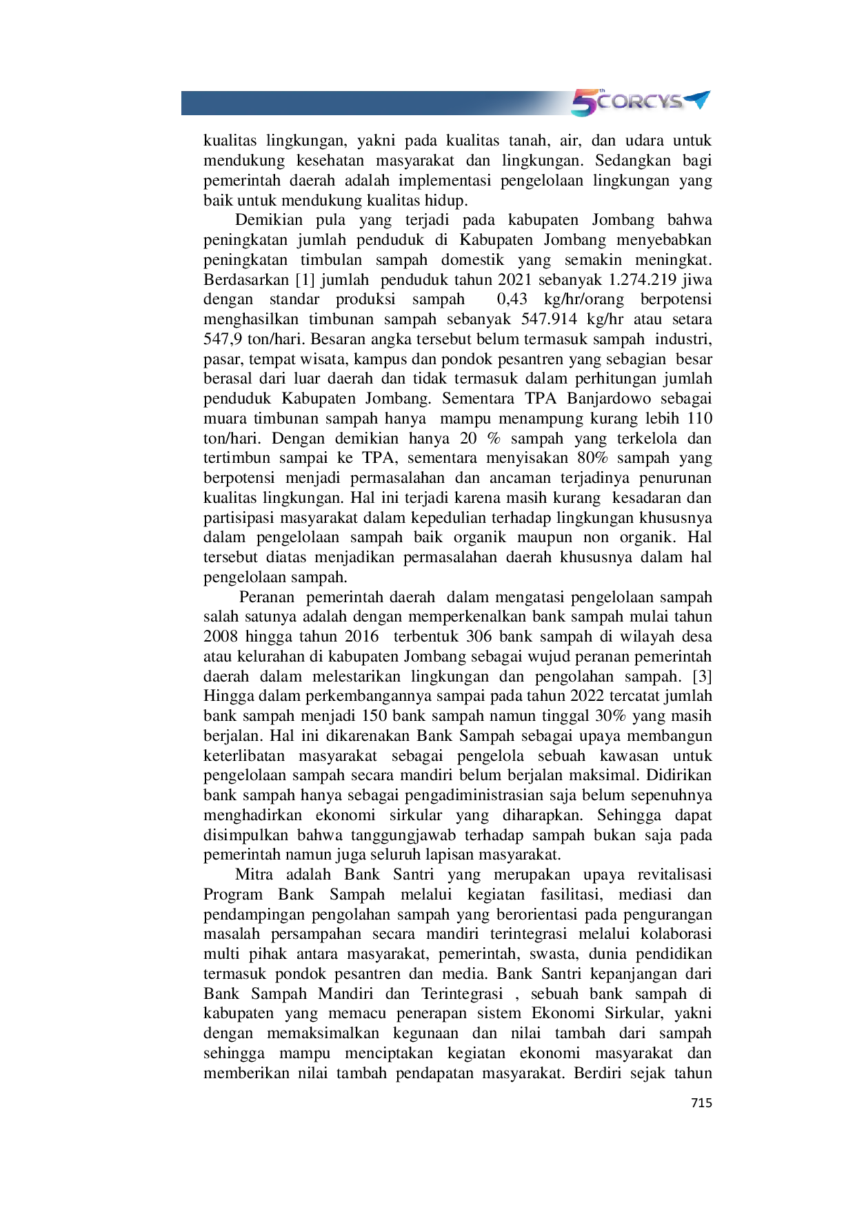 JURIS Penerapan Aplikasi Tabungan Sampah Terintegrasi ATASI Berbasis Android pada Bank Santri Kab Jombang