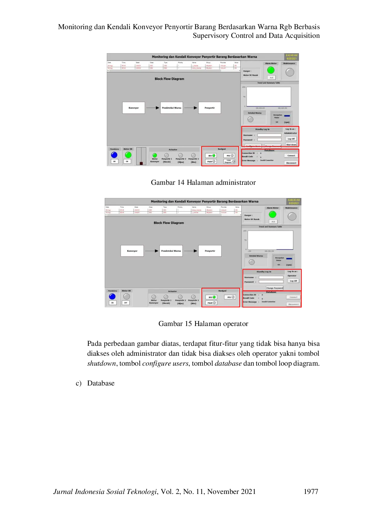 JURIS Monitoring dan Kendali Konveyor Penyortir Barang Berdasarkan Warna Rgb Berbasis Supervisory Control and Data Acquisition