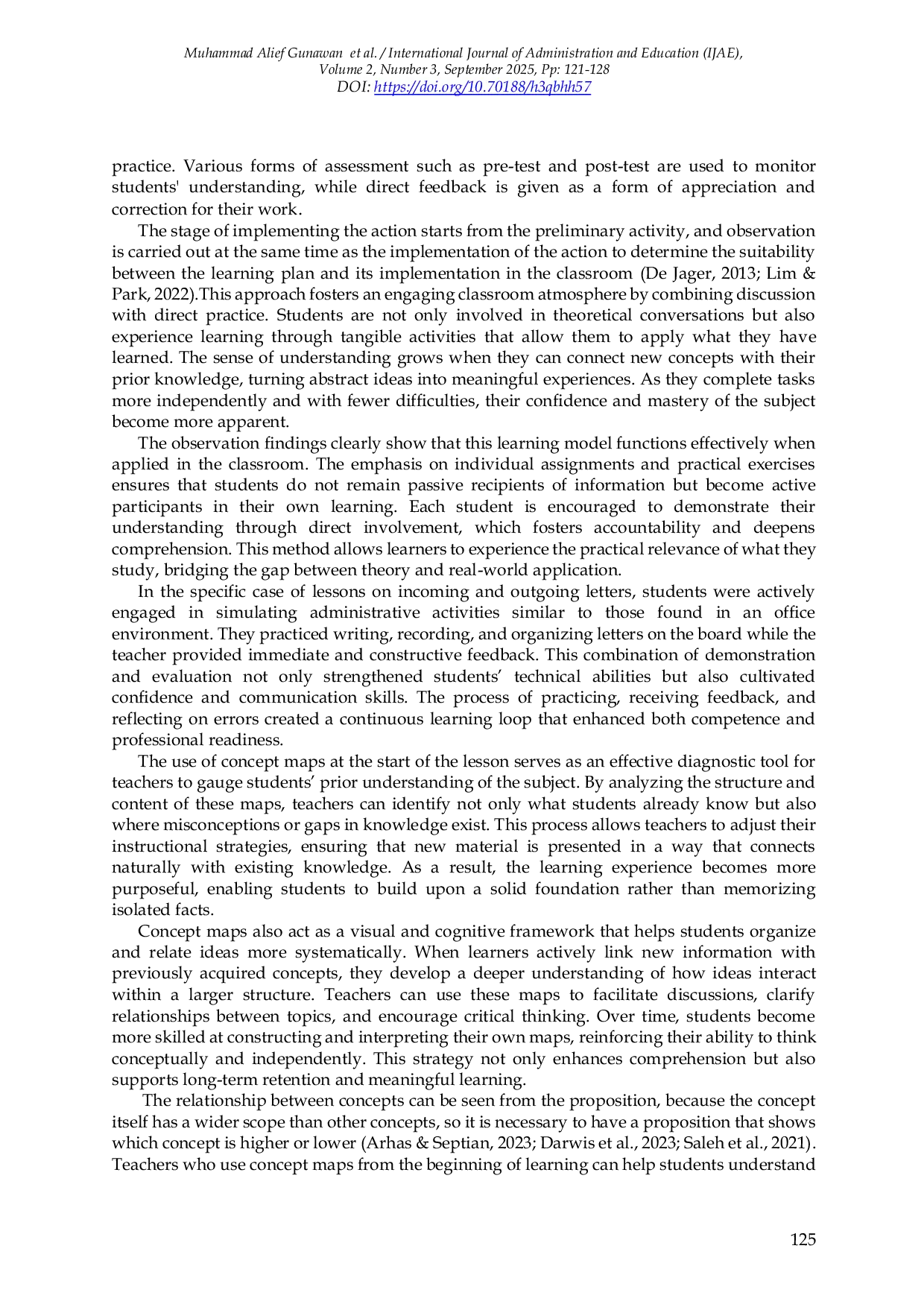 JURIS Application for the Differentiated Learning Model in Office Management and Business Services