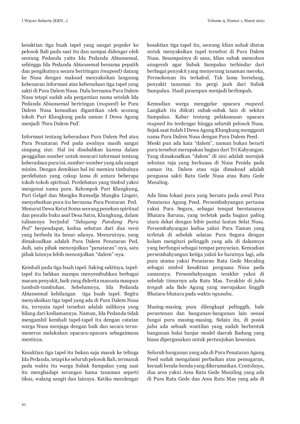 JURIS KKN Mahasiswa ISI Denpasar Pada Masa Pandemi Covid 19