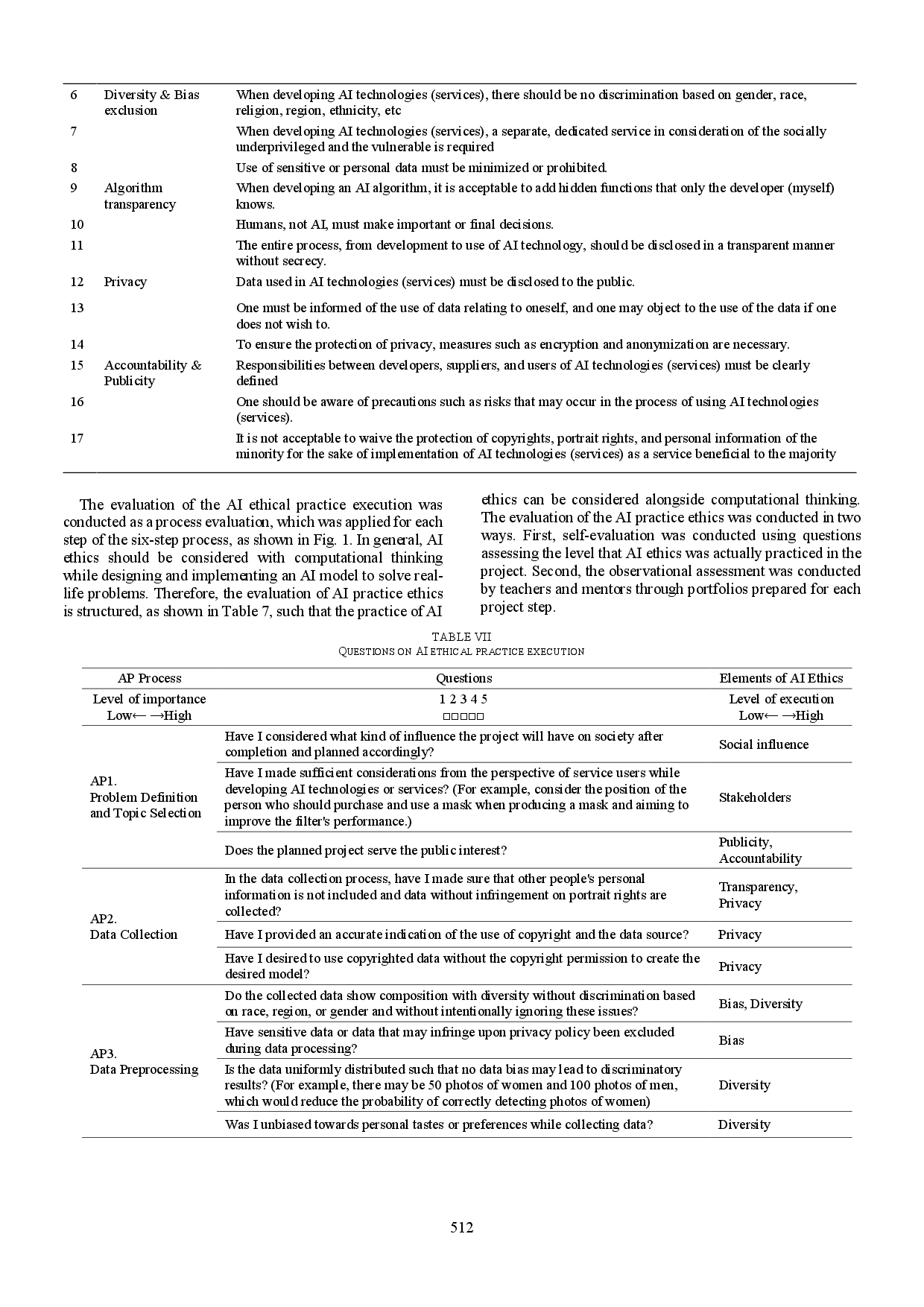 juris Analysis of AI Ethical Competence to Computational Thinking