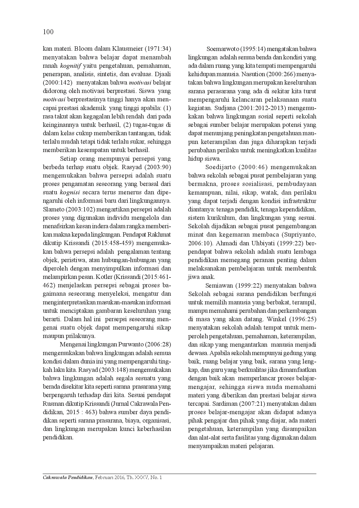 juris Pengaruh Model Pembelajaran Berbasis Masalah Terhadap Kemampuan Pemecahan Masalah Matematis Dan Self Regulated Learning Siswa Sma