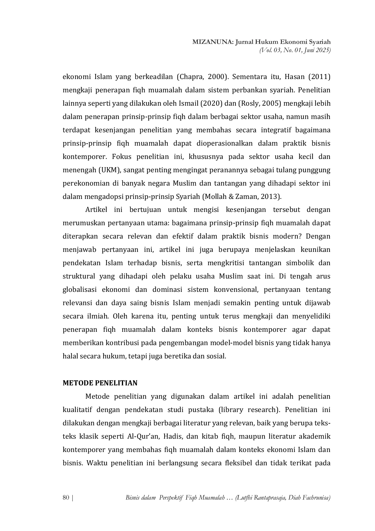 JURIS BISNIS DALAM PERSPEKTIF FIQH MUAMALAH Analisis Teoritis Terhadap Prinsip Syariah Dalam Praktik Ekonomi Kontemporer