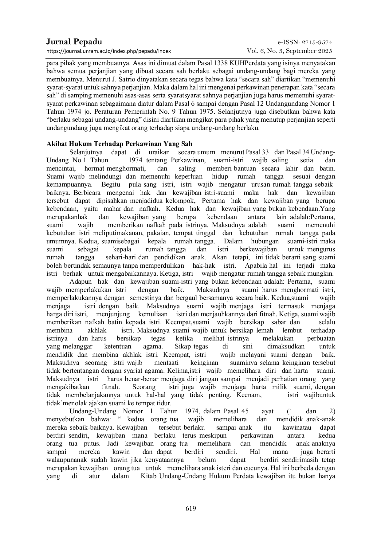 JURIS Perlindungan Hak Hak Keperdataan Anak Melalui Pranata Itsbat Nikah