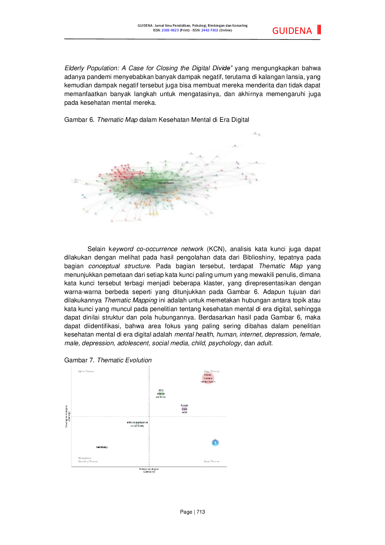 JURIS Tren Penelitian Kesehatan Mental di Era Digital Pendekatan Bibliometrik