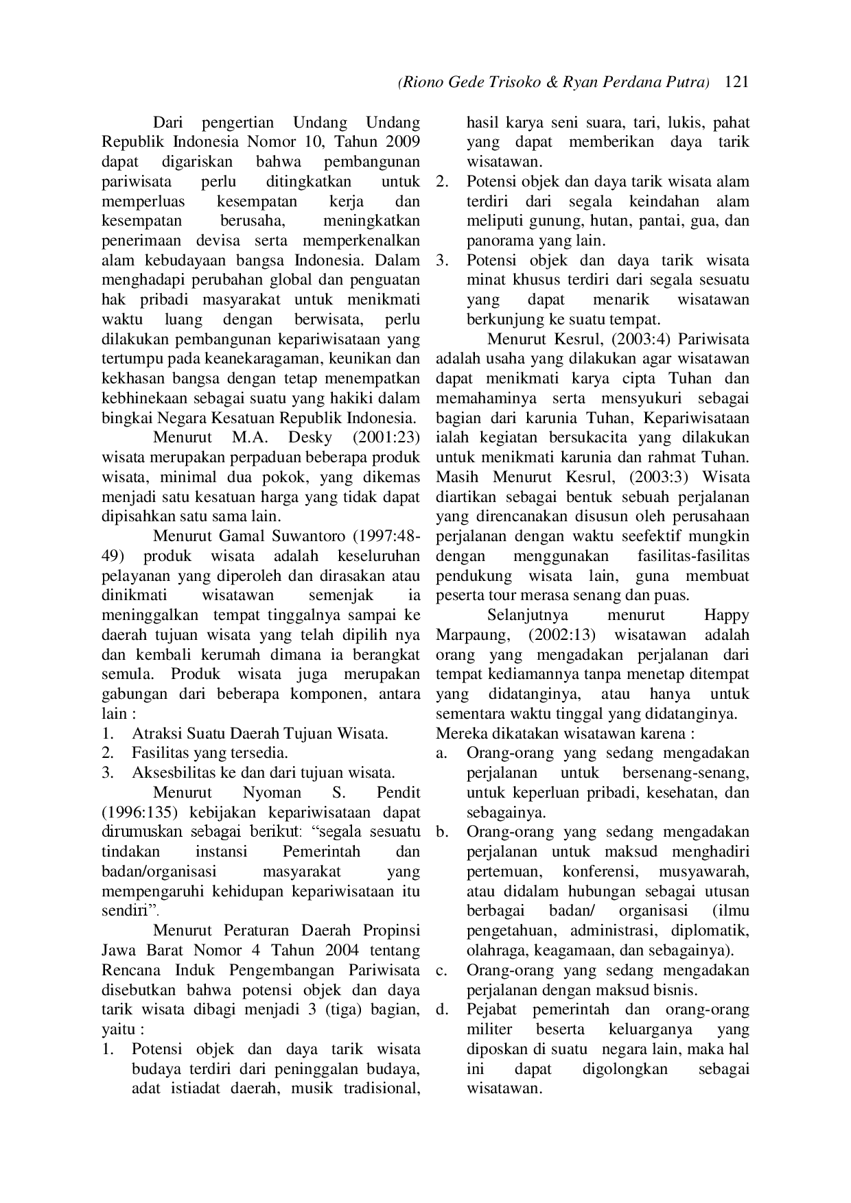 juris Strategi Pengelolaan Danau Kawah Putih Sebagai Objek Wisata di Kawasan Ciwidey oleh PT Perhutani Persero Unit III Bandung