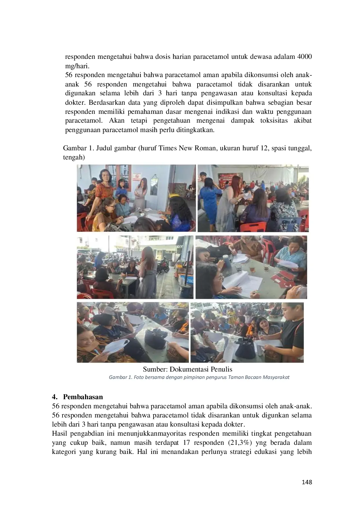 JURIS Sosialisasi Penggunaan Obat Analgetik dan Antipiretik yang Tepat Secara Swamedikasi di Gereja Methodist Indonesia Anugrah Medan