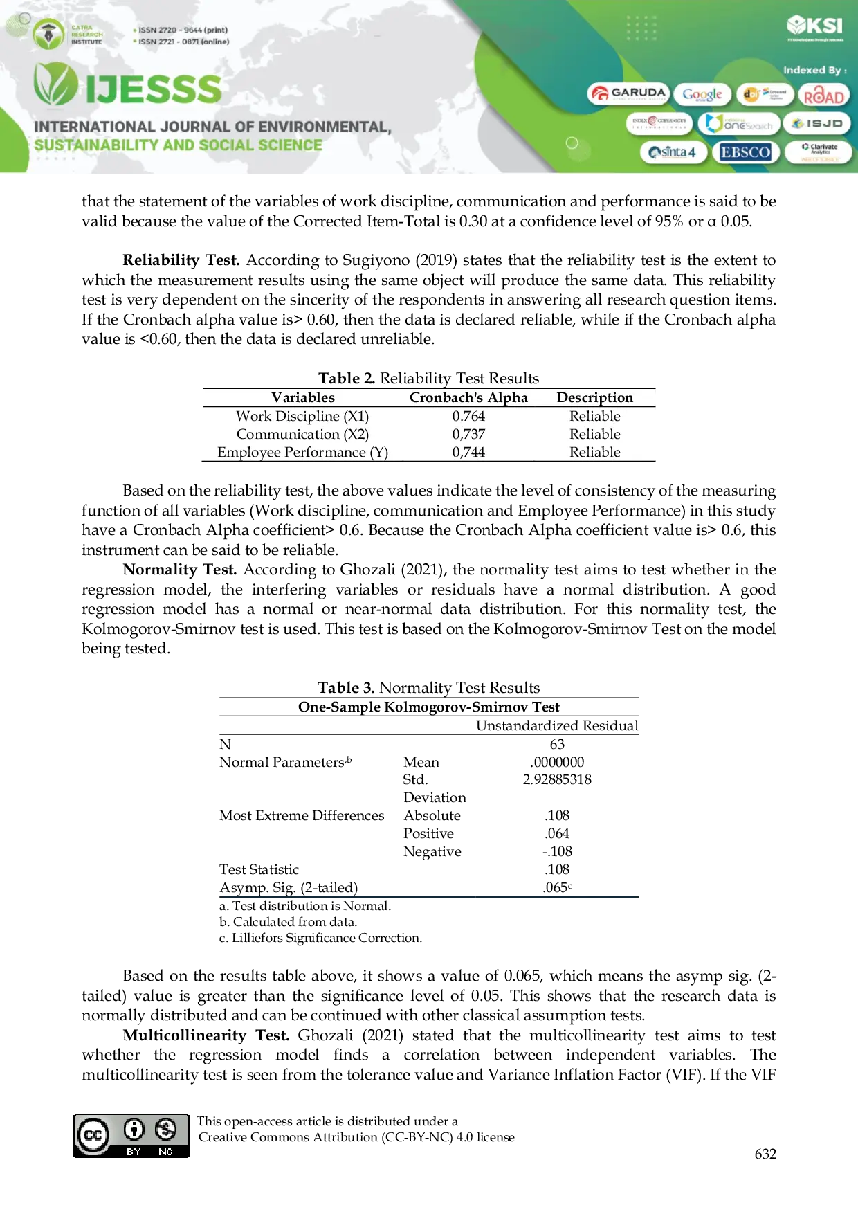 JURIS Improving Employee Performance Optimization Work Discipline And Effective Communication