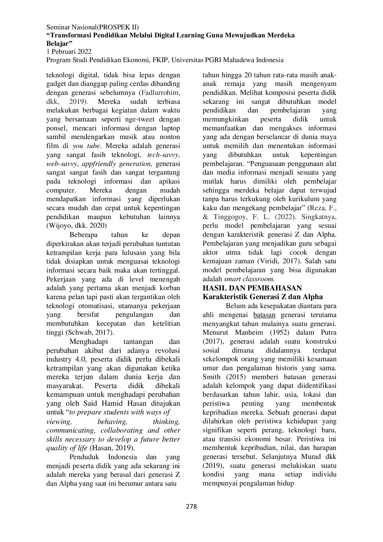 JURIS Smart Classroom Digital Learning Generation Z and Alpha